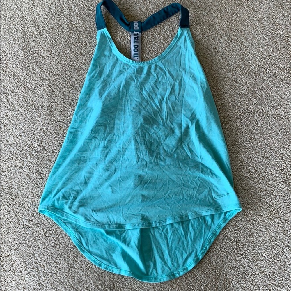Nike t-back tank top